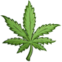 cannabis leaf